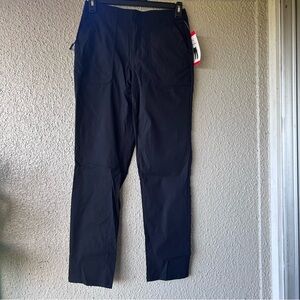 Hurley Women's Trek Lightweight Straight Leg Pants Size 8 Black NWT